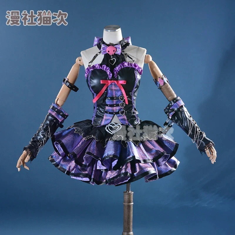 新商品 ナラカ：ブレードポイント cos ユウ・リンロン クロミ リンケージ コスプレ衣装 フルセット コミック展示 アニメ服