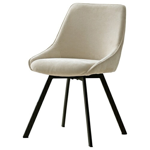 宮武製作所【お客様組み立て】回転ダイニングチェア Hurst（ハースト）1脚 ベージュ Signature Studio CH-A5086-1-BE【回転椅子 リビング家具】