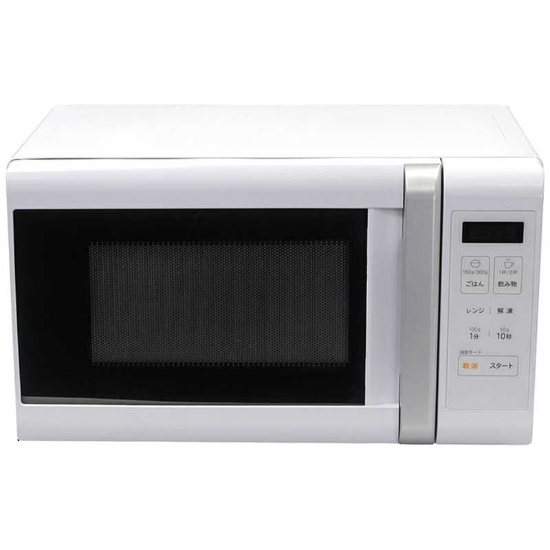 エスケイジャパン　電子レンジ 17L ターンテーブル ヘルツフリー(東日本・西日本対応) ホワイト　SJM-M17DA-W