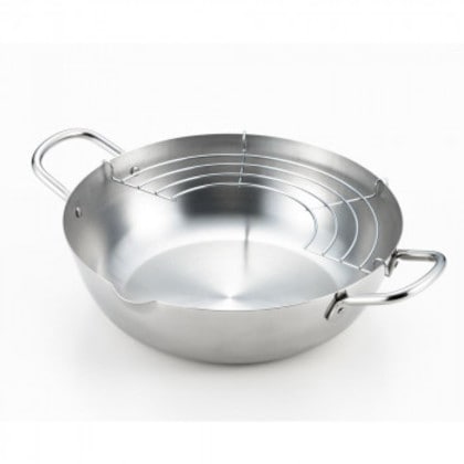 郷技 ステンレス製天ぷら鍋24cm YJ2555