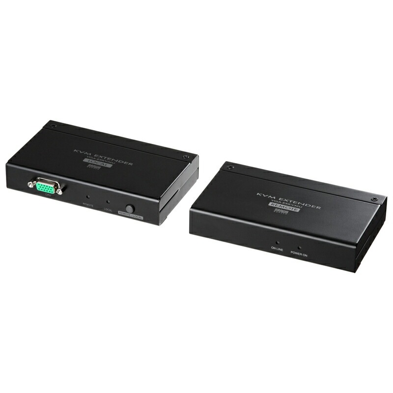 KVMエクステンダー USB用 セットモデル VGA-EXKVMU 46,860円