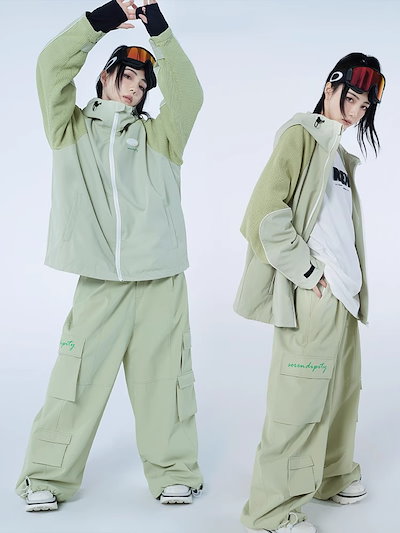 Qoo10] スノーボードウェア 上下セット レディー : アウトドア