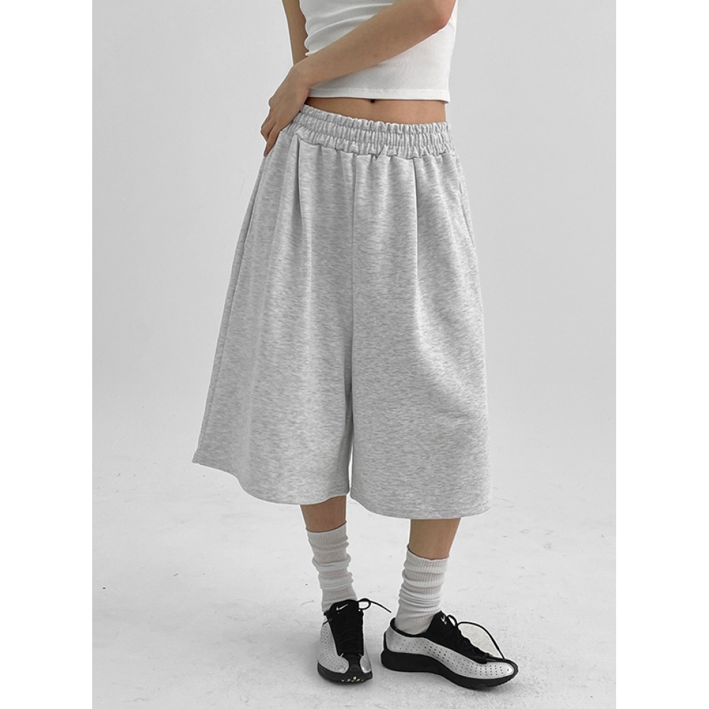 ブラックアップ [春新品] (男女兼用) ハギングピントックバミューダバンディングパンツ