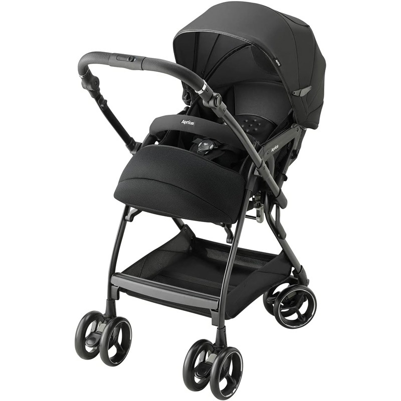 Aprica アップリカ A型ベビーカー オプティアクッショングレイス オニキスブラック