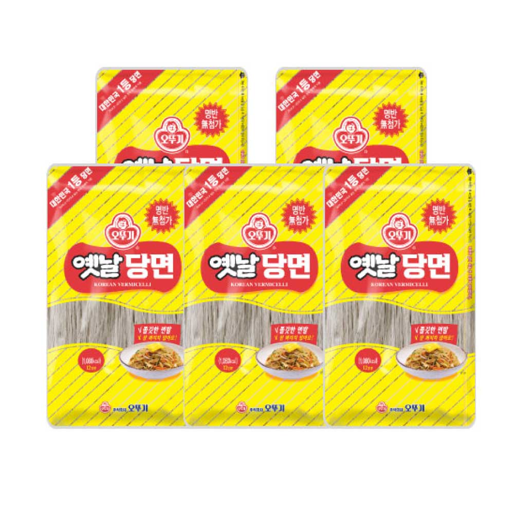 昔春雨　1ｋｇ-5個　オットギ【韓国食品/韓国食材/韓国料理/春雨/はるさめ/チャプチェ/焼肉/麺/鍋料理/ナスと鶏ひきの春雨/よくばり麻婆豆腐春雨/春雨で美味しいチャプチェ/韓国ジャプチ