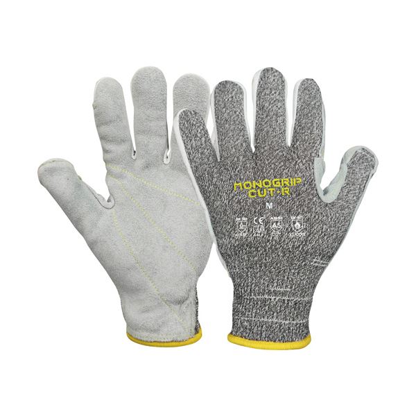 ケイワークmonotek モノグリップカットR 杢グレー Mサイズ CR-01-M 1双