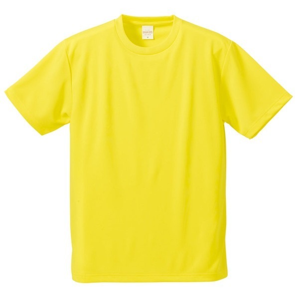 UVカット/吸汗速乾/5枚セット/4.1オンスさらさらドライ Tシャツ イエロー XL