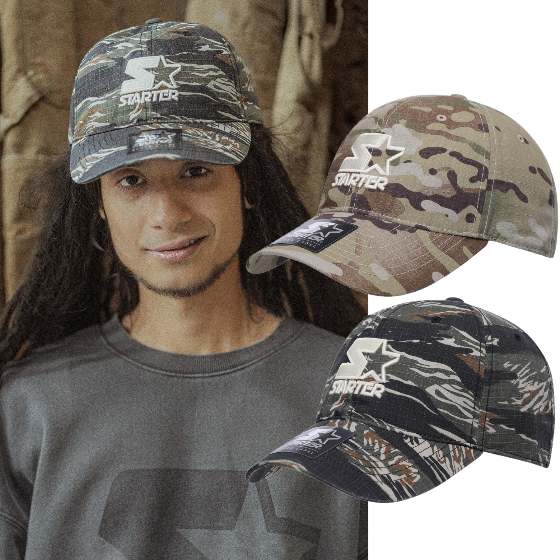 [韓国人気ファッション]カモボールキャップ