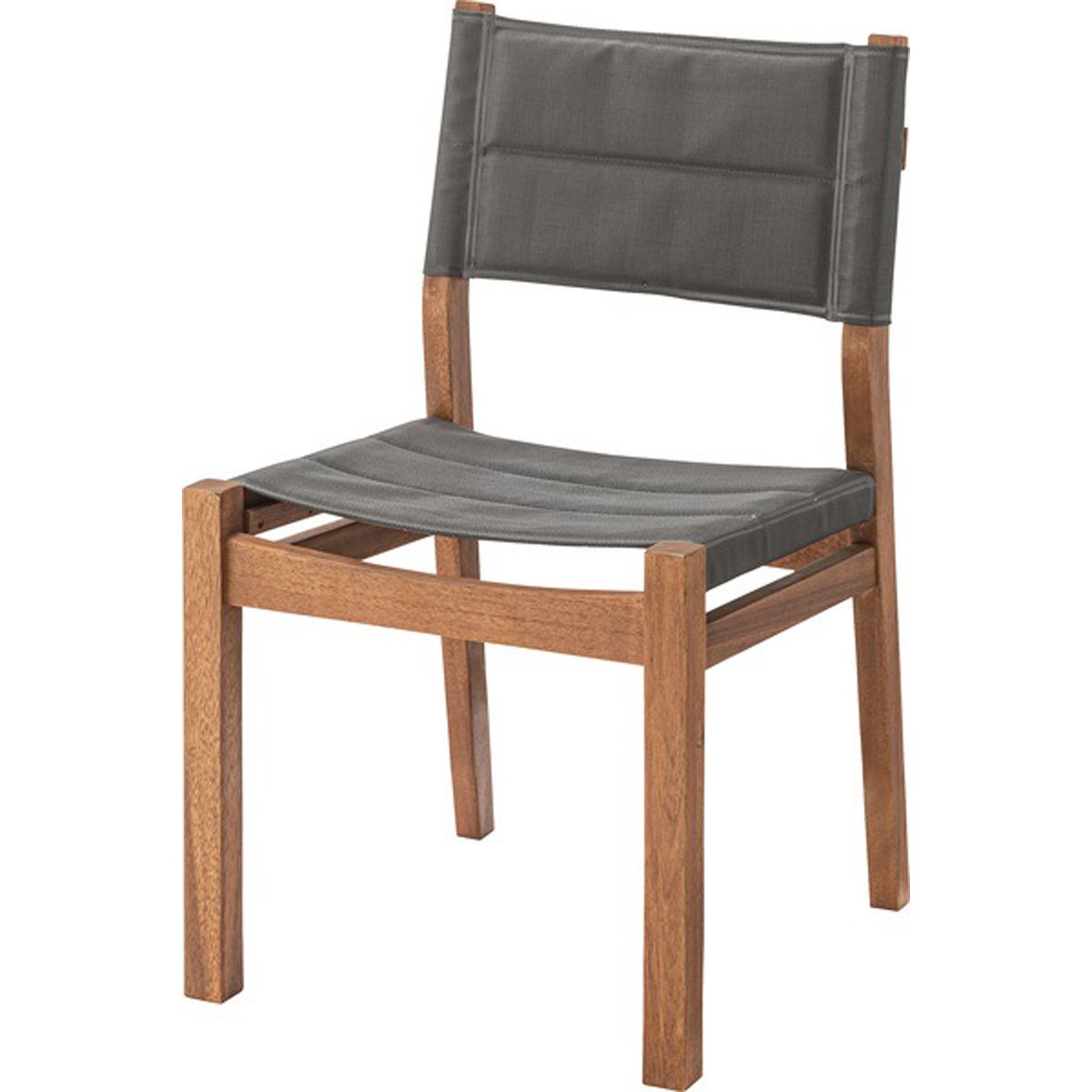 ダイニングチェア NX-933GY NX-933WH チェア 椅子 イス ダイニング アウトドア風 軽量 布張り 持ち運び ベランダ ナチュラル シンプル グレー ホワイト 灰 白