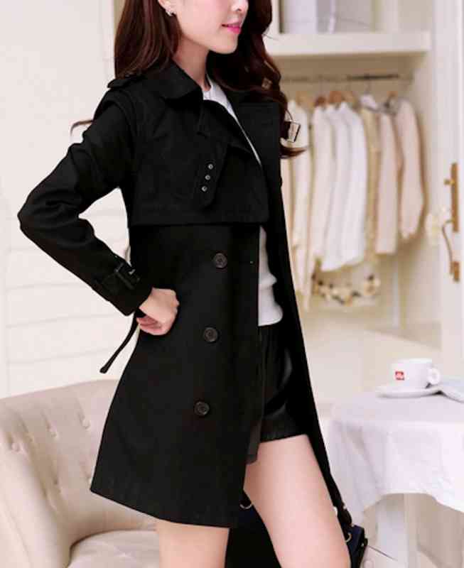 トレンチコート レディース 黒 ブランド ショート コート ダッフルコート モッズコート 40代 ロングコート ビジネス チェスターコート 春 コーデ 50代 ロング丈 秋 スプリングコート コットン