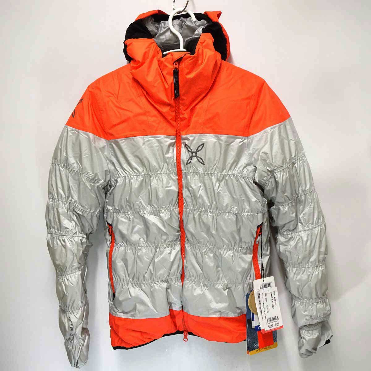 【中古・未使用品】モンチュラ SUMMIT 2.0 DUVET サミット 2.0 デュベ ハイブリッド インシュレーション ジャケット XS ライトシルバー MJAD19X メンズ MONTURA 登