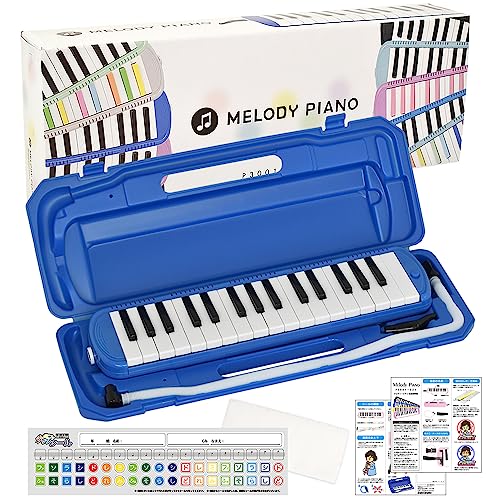 色：ブルー KC キョーリツ 鍵盤ハーモニカ メロディピアノ 32鍵 ブルー P3001-32K/B