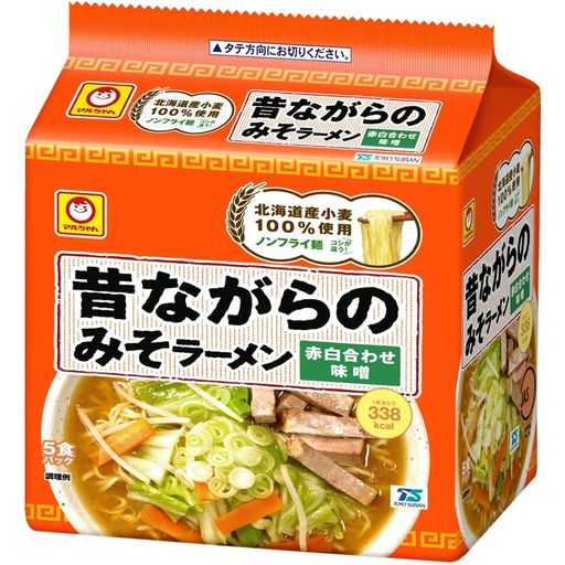 マルちゃん 昔ながらのみそラーメン 5食パック×6個