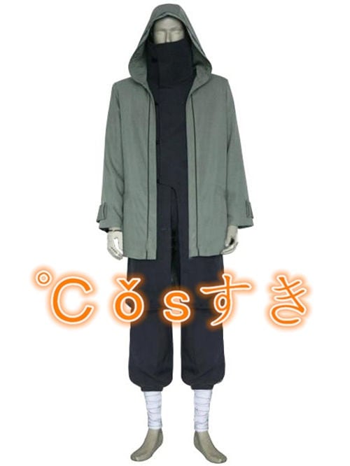 【短納期】NARUTO 疾伝 油女シノ あぶらめし コスプレ衣装 COS 高品.質 新品 アニメ コスチューム