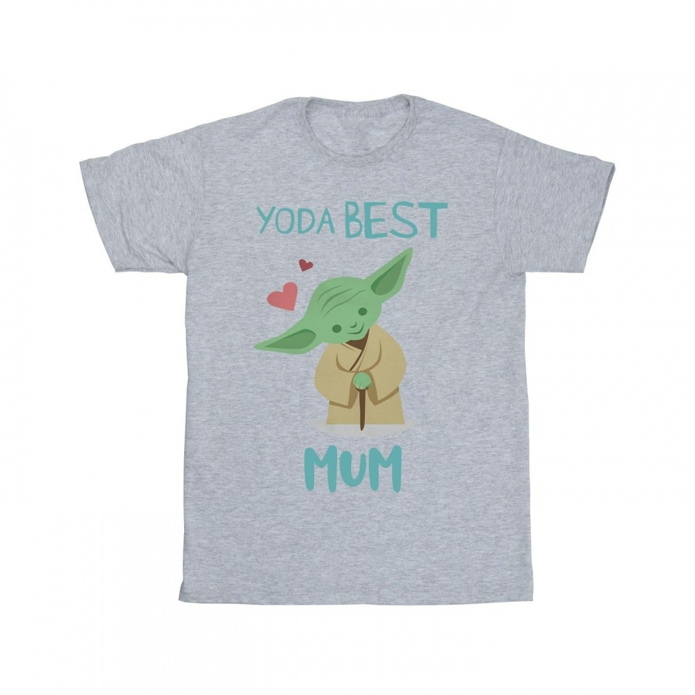 (英国より直送) スターウォーズメンズヨーダベストマム Tシャツ