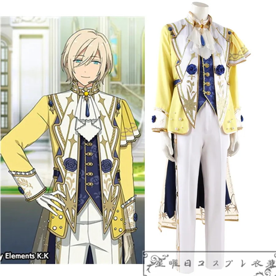 ES あんさんぶるスターズ 旧fine Fine-O Dawning Angels MV衣装 巴日和 天祥院英智 乱凪砂 青葉つむぎ コスプレ衣装 コスチューム ハロウィン期間限定30％