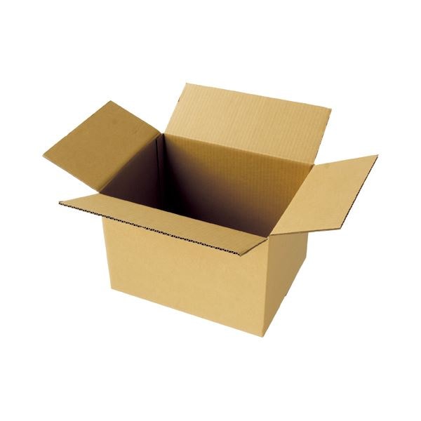 TANOSEE 無地ダンボール箱 PC用紙対応（M）サイズ 高さ290mm 1セット（30枚：10枚3パック）