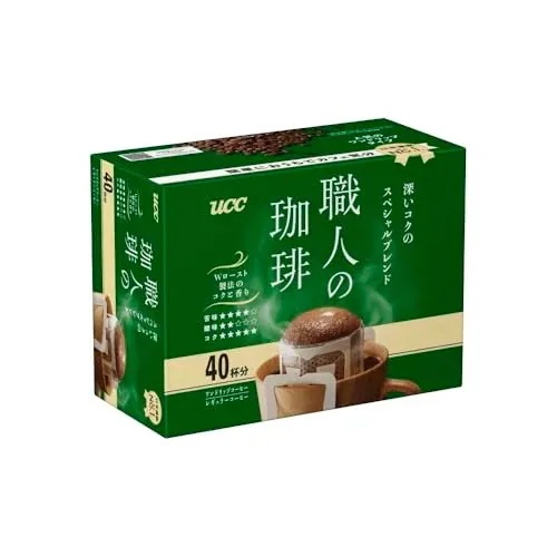 職人の珈琲 UCC ドリップコーヒー 深いコクのスペシャルブレンド 40杯分【焙煎】