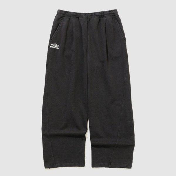 パンツ VQA UR123CFP21-DCH HBL オムグレイ ビンテージ ワイド ジョガー 2WAY スウェット パンツ DARK CHARCO