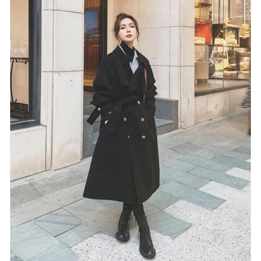 チェスターコート レディース コート ロングコート 体型カバー 秋 秋冬 冬 黒 コート 無地 ガウンコート ロングコート ワイド 長袖 5,555円
