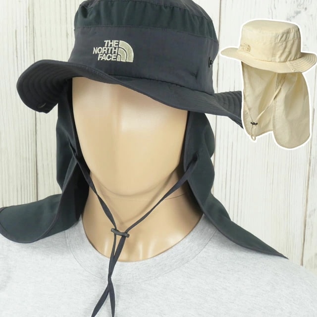 ザ・ノース・フェイス 帽子 ハット メンズ NN02307 サンシールドハット レディース アウトドア フェス キャンプ 紫外線対策 熱中症予防 日よけ あご紐 UVカッ