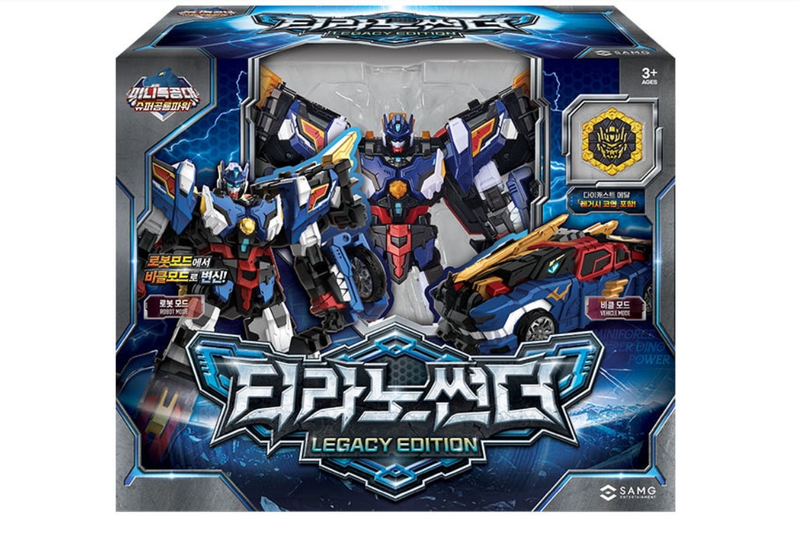 ミニ特攻隊 スーパー恐竜パワー ティラノサンダー レガシーエディション / Tyranno Thunder Legacy