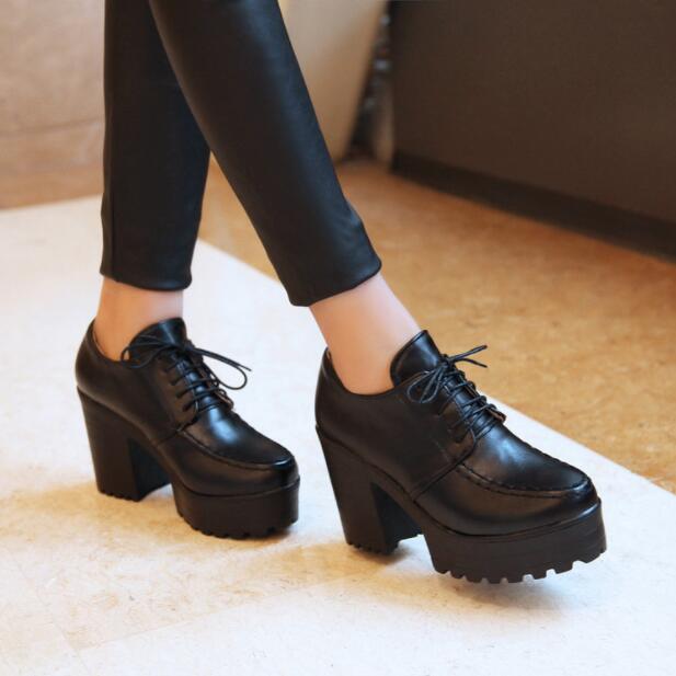 厚底ローファー パンプス フォーマル レディース レースアップ 厚底スニーカー 太ヒール　ローファー 厚底靴 歩きやすい 美脚 滑り止め 履きやすい 安定感　通勤 通学 カジュアル今日は30パーセント