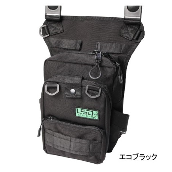 ＬＳＤ タックルバッグ フットエギング3G #エコブラック