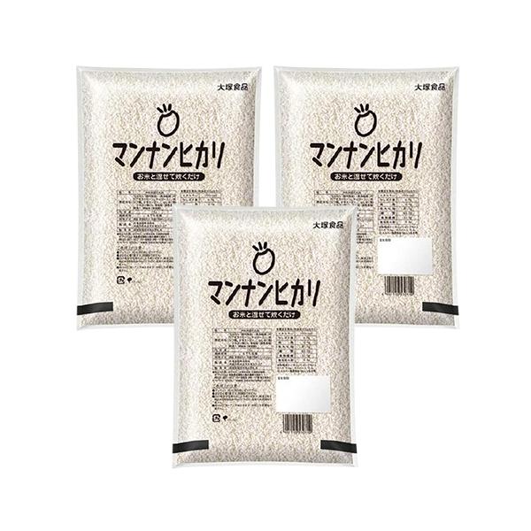 3個セット 大塚食品 マンナンヒカリ 業務用 1kg