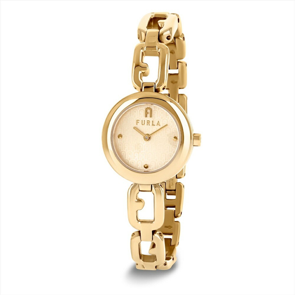 フルラ 腕時計 レディース ブランド ゴールド ステンレス ブレスレット アルコチェーン ゴールド文字盤 時計 小さい シンプル かわいい おしゃれ 大人 女性 母 妻 彼女 時計 記念日 贈り物 サ