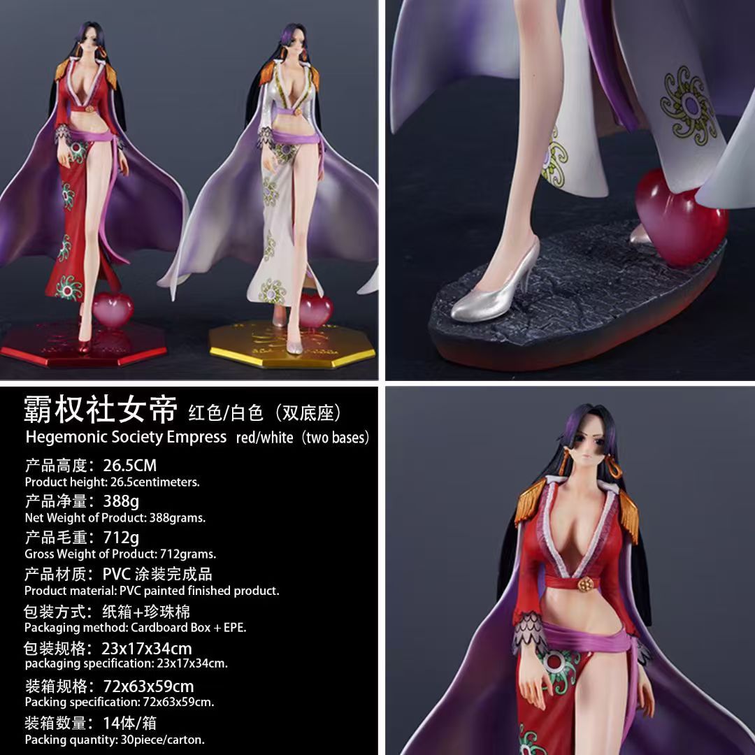 覇権社女帝海賊王潮玩アニメグッズGK彫像ハンコックフィギュア卓上プレゼント