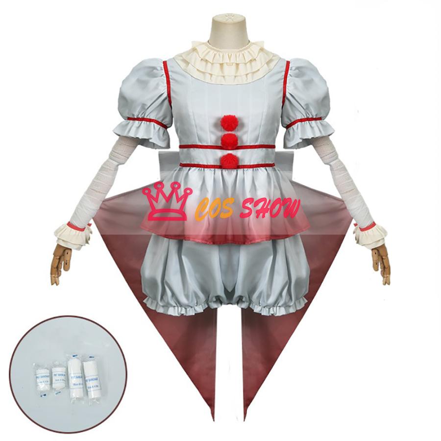 2025新品販売 イット HORROR美少女 ホラー美少女 ペニーワイズ JOKER コスプレ衣装 cosplay仮装 イベント クリスマス ハロウィン ステージ 文化祭 学園祭