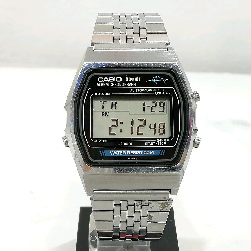 【中古】カシオ W-35 カジキ デジタル クォーツジャンク