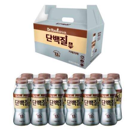 ドクターユードリンク タンパク質 ドリンク カフェラテ 240ml x 12個