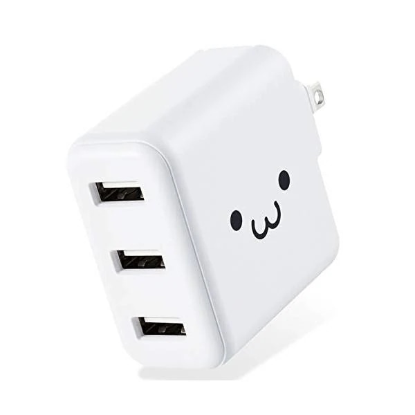 3個セット エレコム MPA-ACU12WF ホワイトフェイス USB コンセント