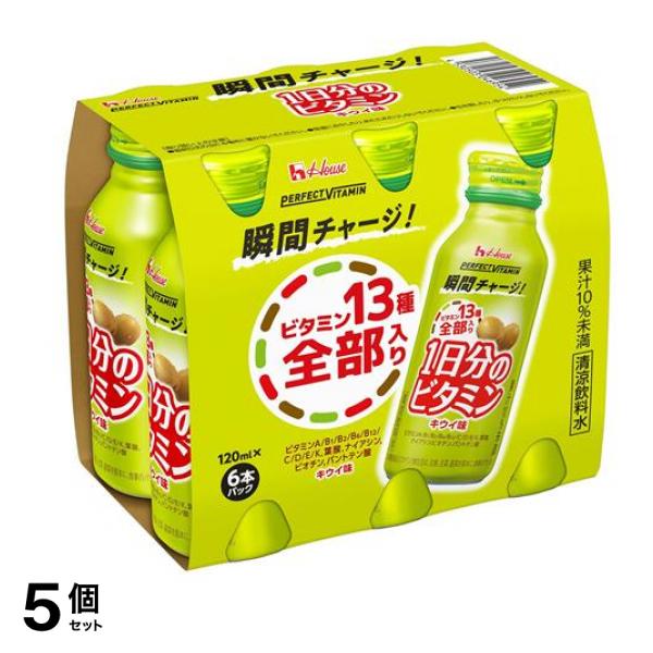 PERFECT VITAMIN 1日分のビタミン キウイ味 120mL× 6本 5個セット 6,104円