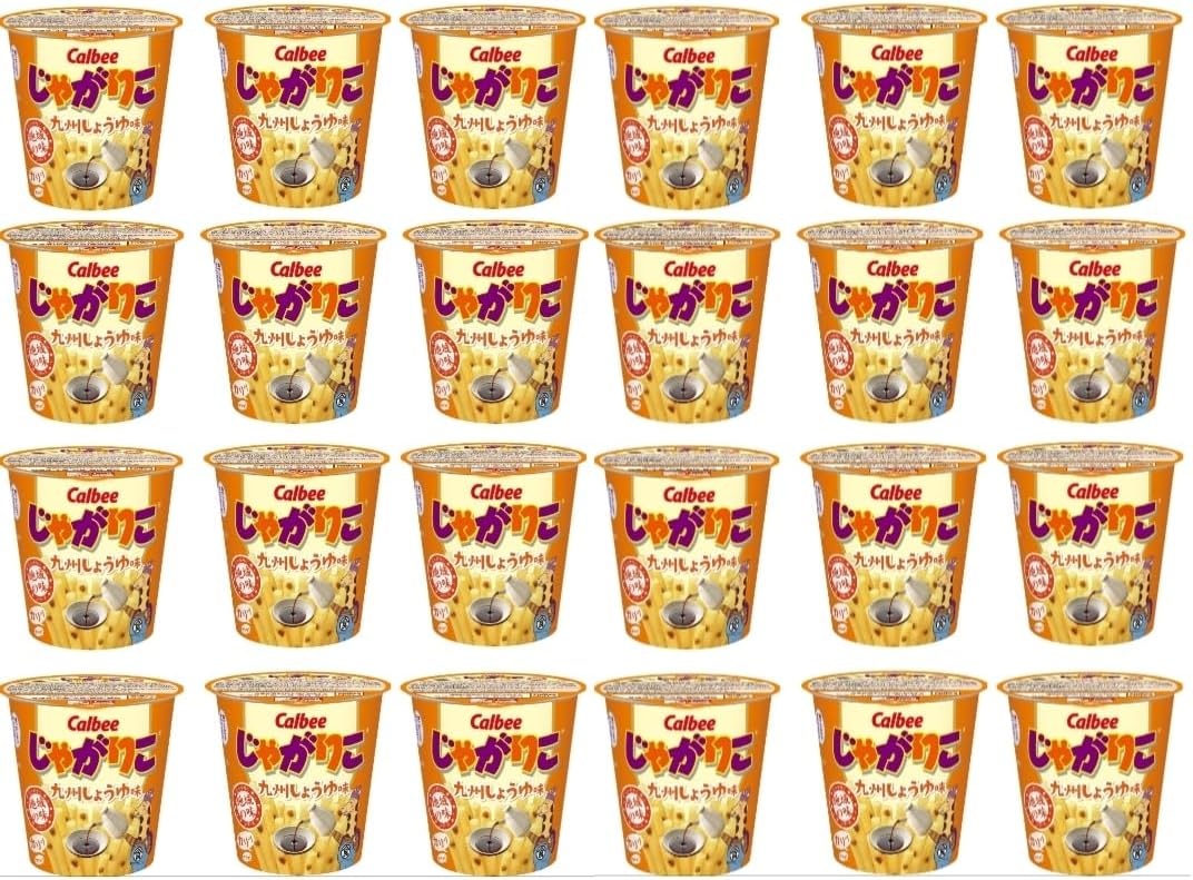 カルビー じゃがりこ九州しょうゆ味 52g×24個