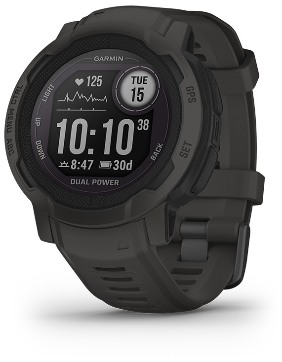 ガーミン Instinct 2 Dual Power Graphite 【Suica対応】スマートウォッチ 010-02627-40