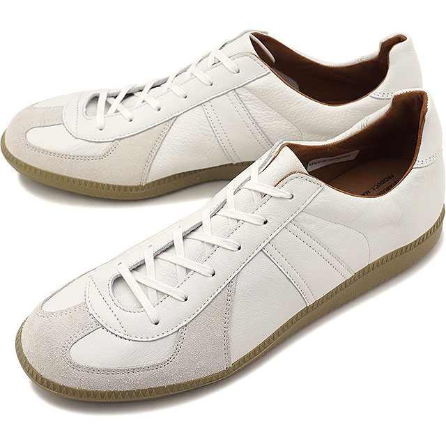 リプロダクション オブ ファウンド ジャーマントレーナー REPRODUCTION OF FOUND メンズレディース ミリタリースニーカー 靴 1700L WHITE