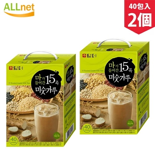 ダムト 山芋が入った15穀ミスカル(こがし)/(20gx40包）×２個セットMEGA