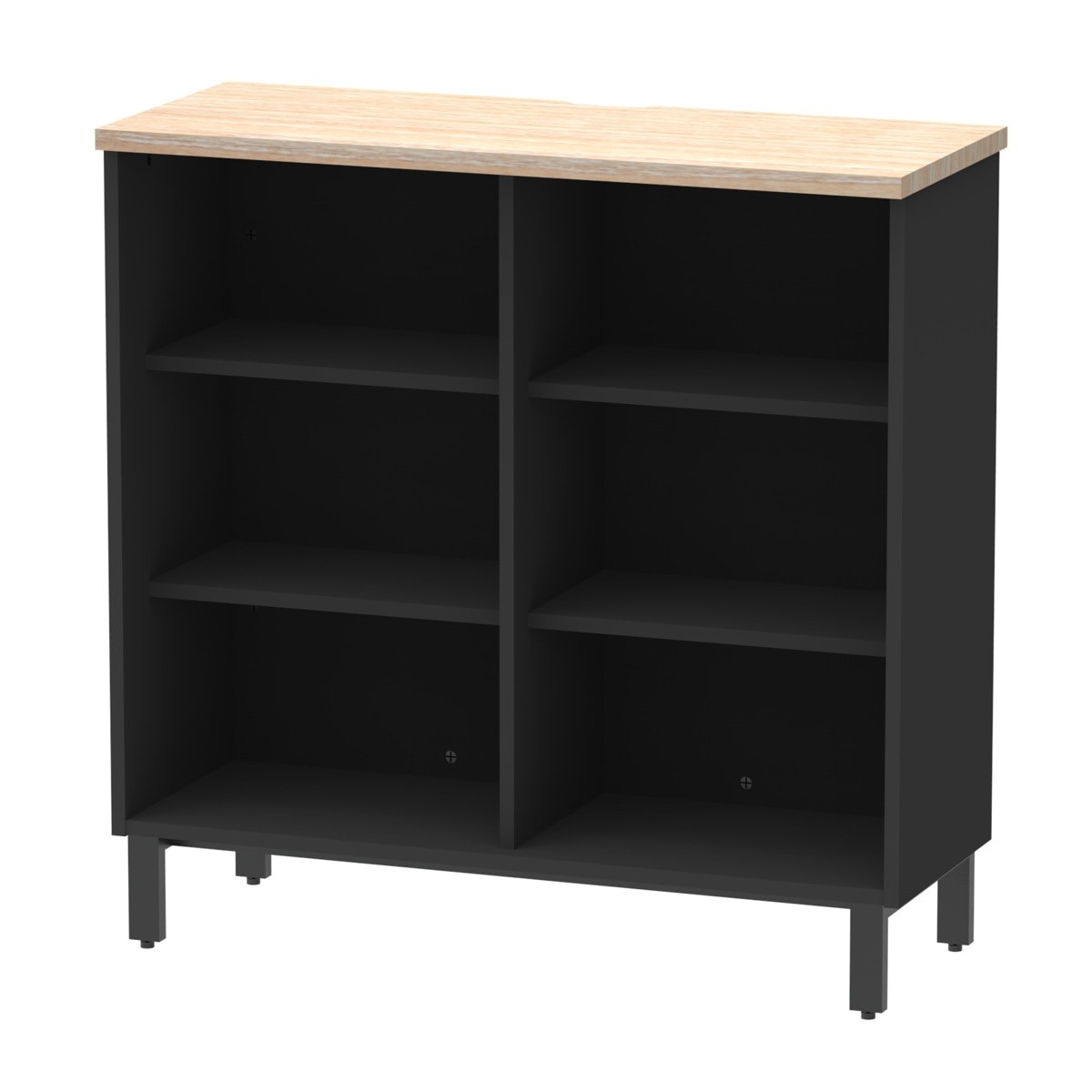 カウンター 木製 オープン収納タイプ オフィス家具 幅100cm 収納 棚 本棚 オープン収納 オフィス ラック ハイカウンター 書庫 書類収納 受付 おしゃれ 法人限定