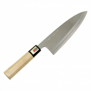 日本製 堺一文字吉國作 青二鋼 出刃包丁 180mm