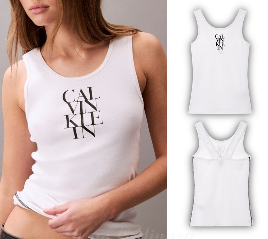 コットンリブソリッドタンクトップ (44C219G-YAA)