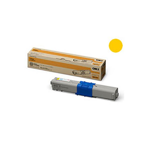 (純正品) OKI 沖データ トナーカートリッジ (TNR-C4JY1 Y イエロー)