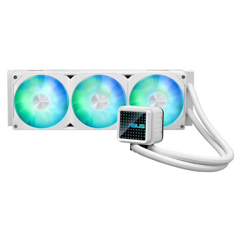 ASUS エイスース　水冷クーラー Prime LC 360 ARGB ホワイト　PRIME/LC/360/ARGB/WH