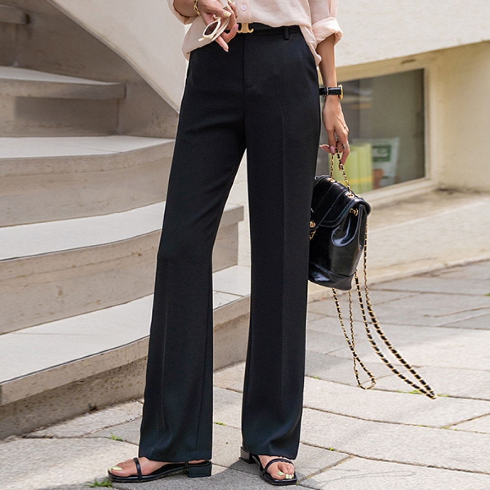 (NAK21) (S~XL) デイリーストレートフィットスラックスパンツ NK31-P-6