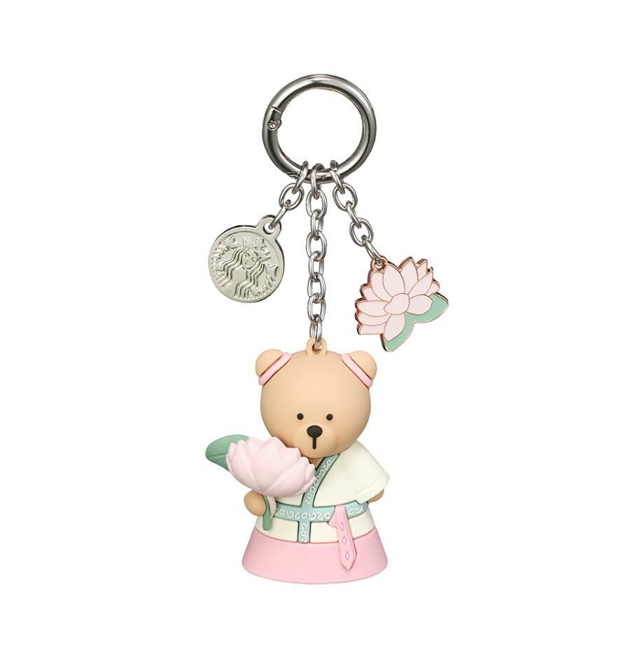 アンニョン 忠清(CHOUNGCHEONG) ベアリスター キーチェーン 韓国スターバ グッズ