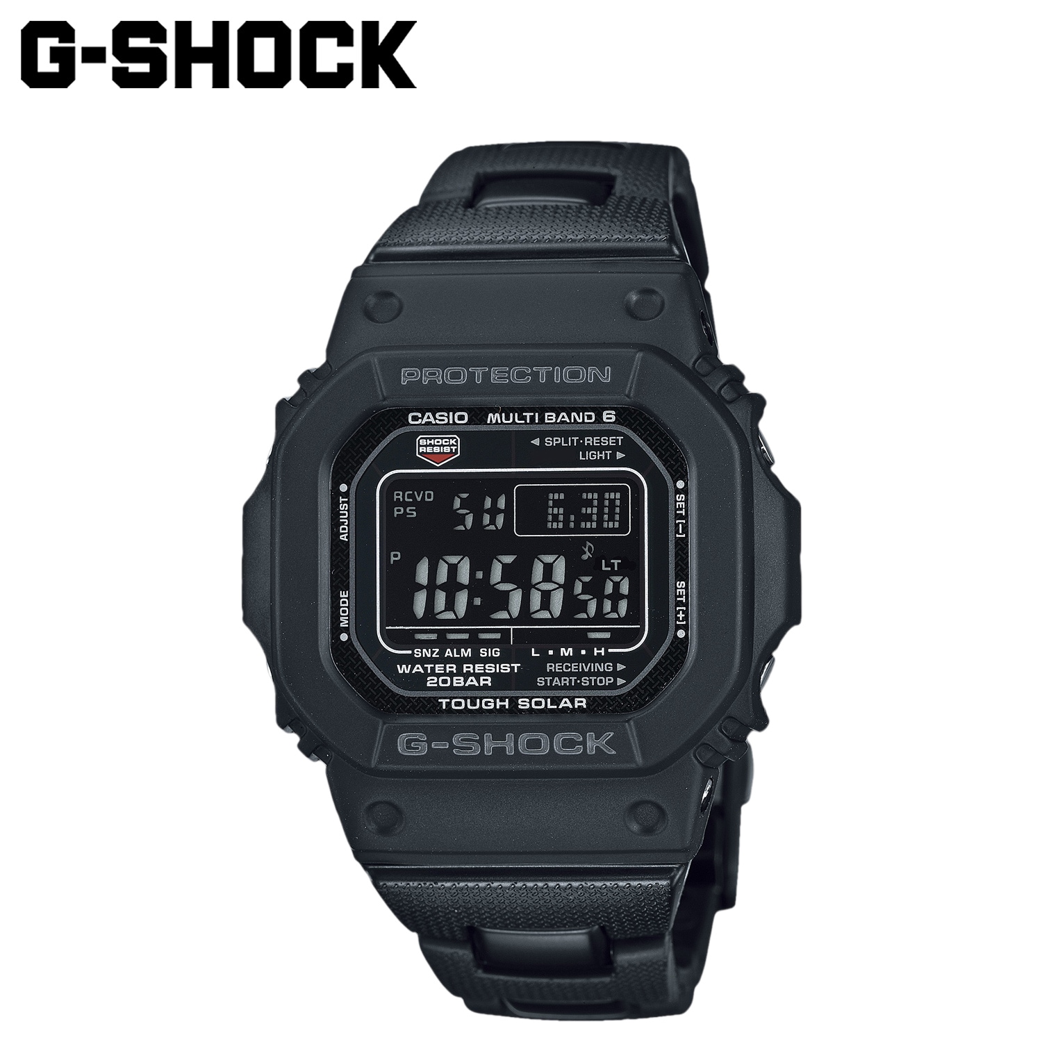 G-SHOCK 腕時計 GW-M5610UBC-1JF 5600 防水 ソーラー充電 ジーショック Gショック G-ショック メンズ レディース
