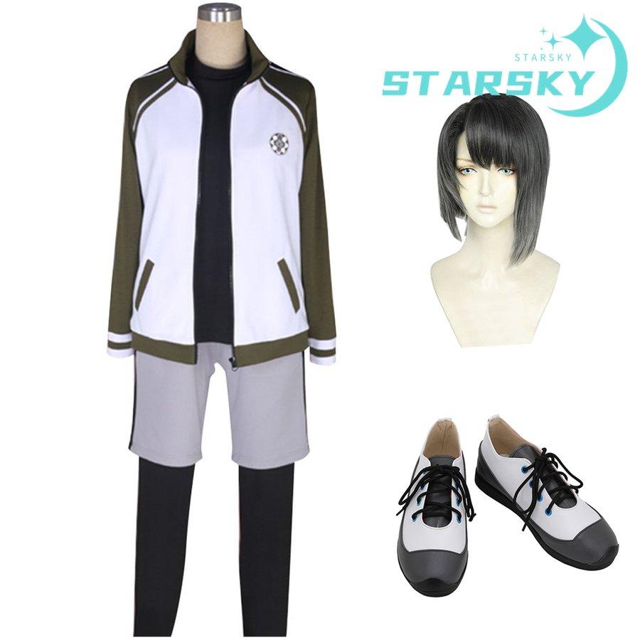 工場直販 急速出荷 刀剣乱舞 とうらぶ 松井江 まついごう　内番 風　コスプレ衣装　コスチューム　ウィッグ　靴　追加可能　服　ハロウィン　イベント