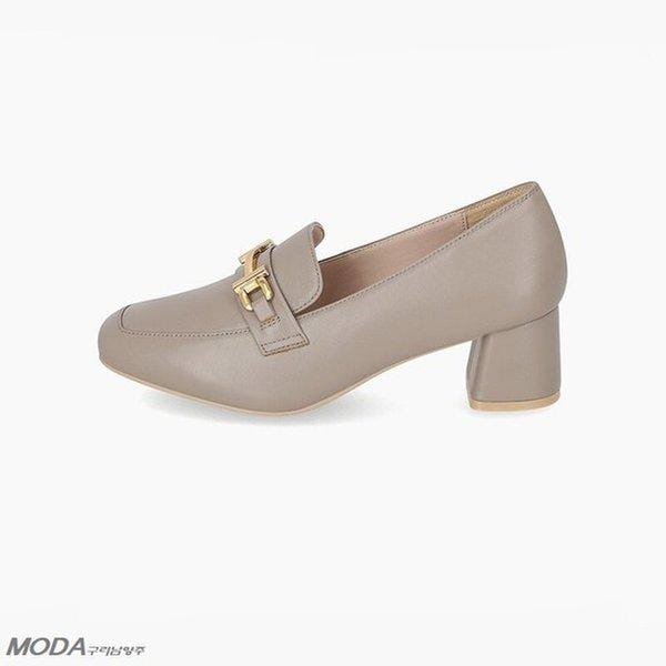 軽量クッションUPローファー女性ヒールローファー 2XWD42XS-GN